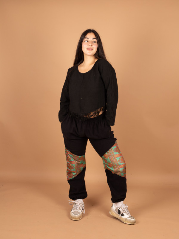 MUNIELLOS BLACK TROUSERS 011