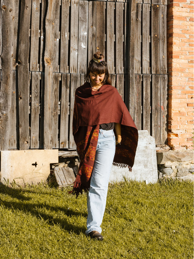 SHIMLA GRIS PONCHO