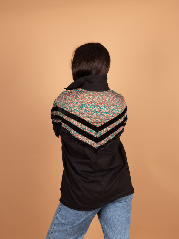 CAMISA FOLKLORICA 029 (TALLA L) 2