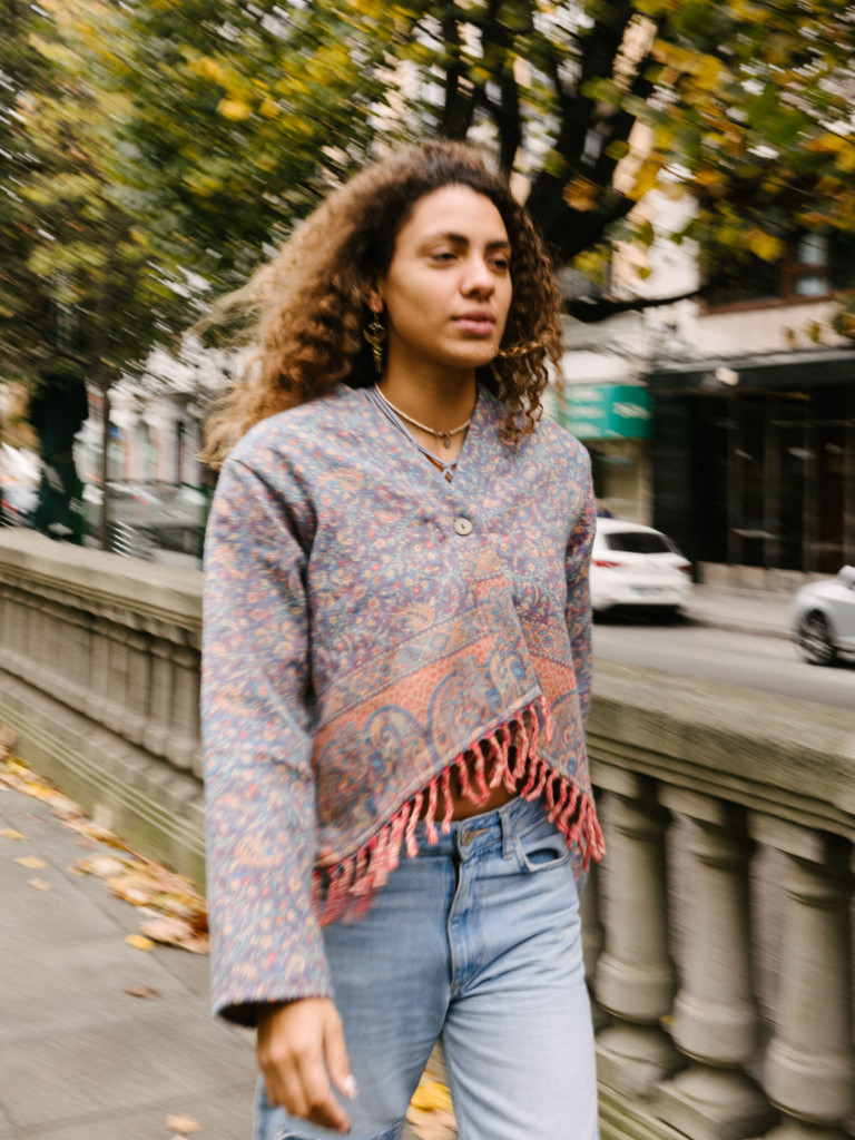 CHESTNUT PASTEL JACKET