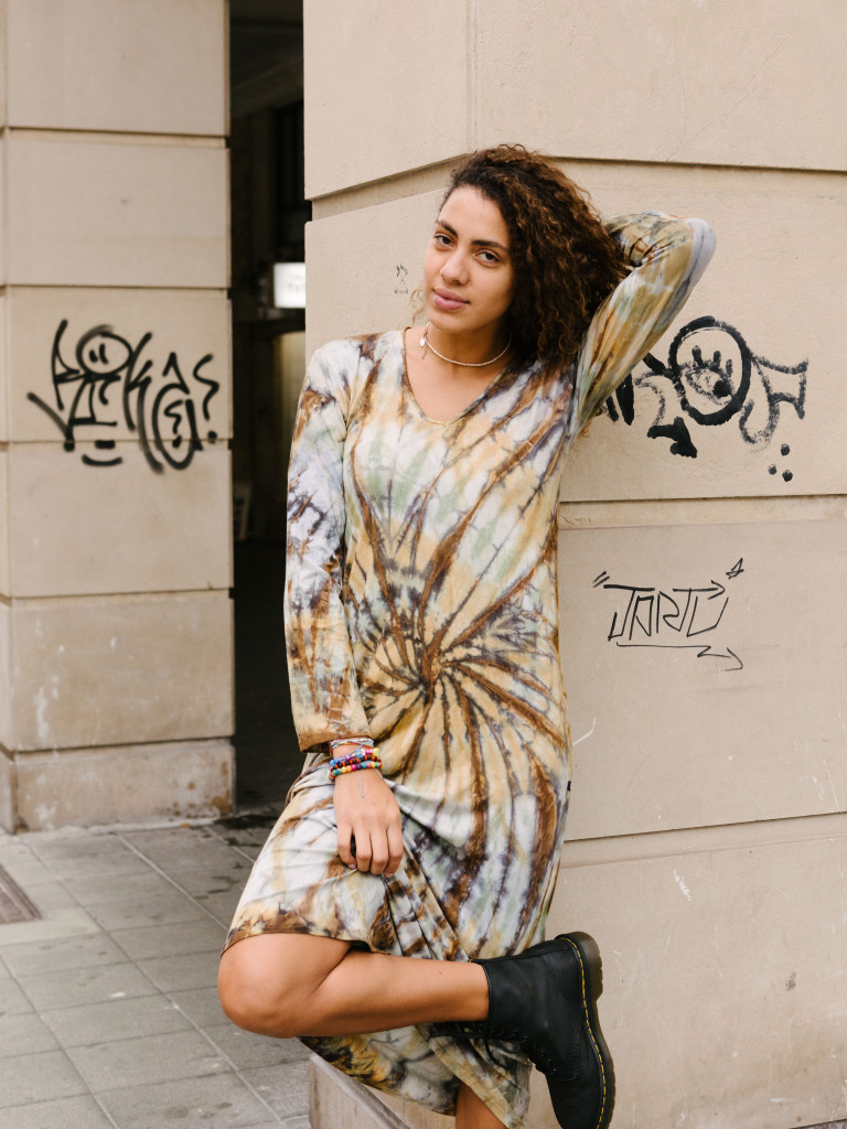 ROCK AND LOVE CREAM DRESS