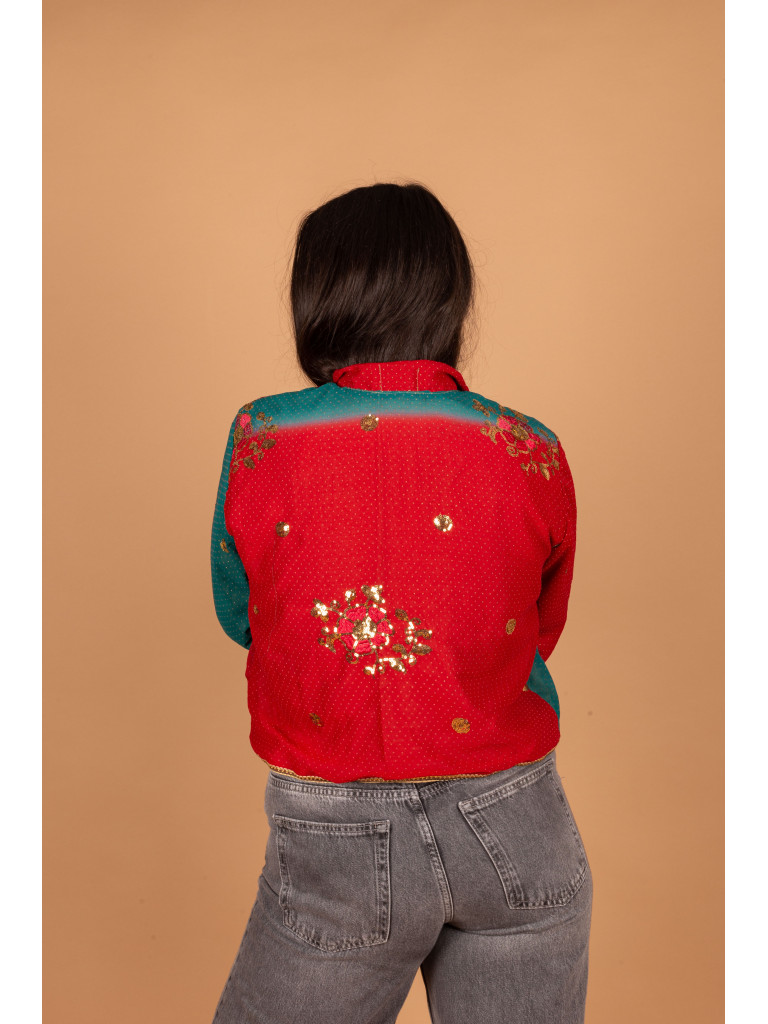 TESORO CROP JACKET M/L 075