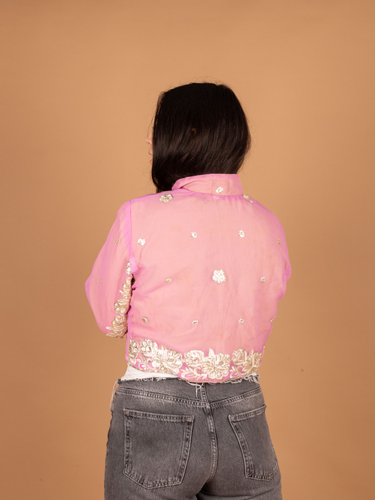 TESORO CROP JACKET S/M 080