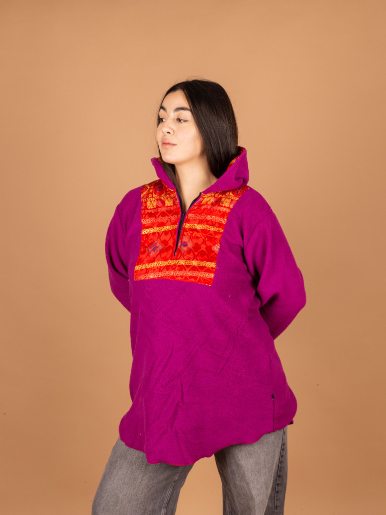 TUIZA FUCSIA FLEECE 01