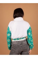 PICOS CROP WHITE JACKET  014