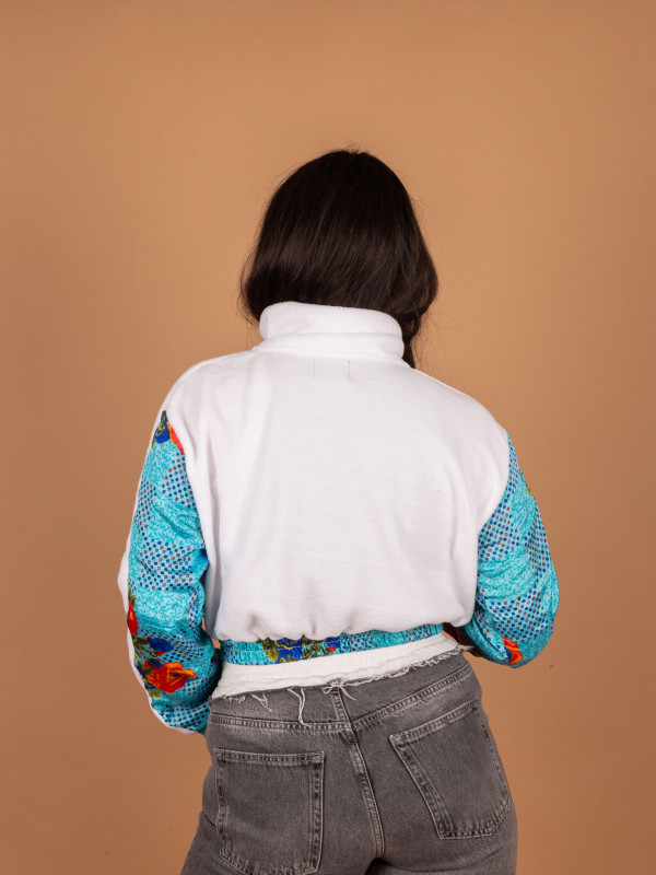 PICOS CROP WHITE JACKET  017 2