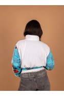 CHAQUETA PICOS CROP WHITE  018