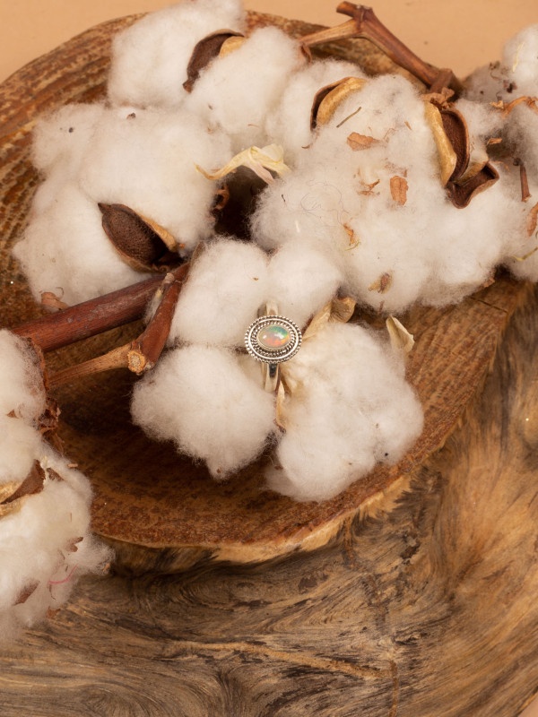 CROWN MOON STONE RING 2