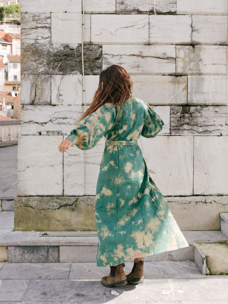 THE YEAR OF THE SNAKE ROCK GREEN DRESS