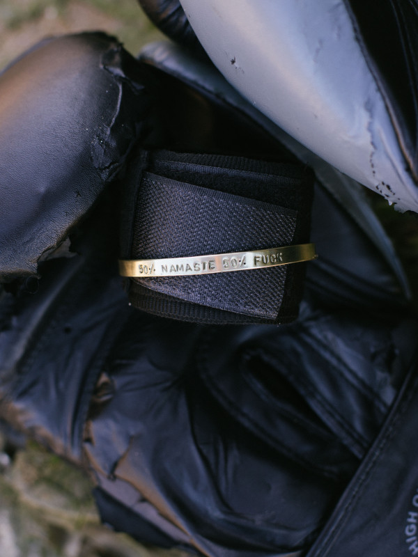50% NAMASTE 50% FUCK BRACELET 2
