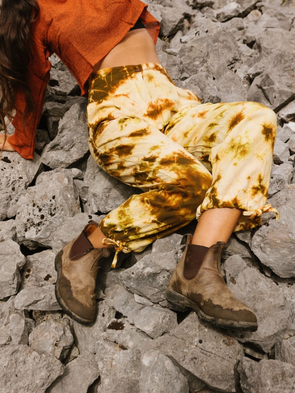 MUSGO TIE-DYE TROUSERS