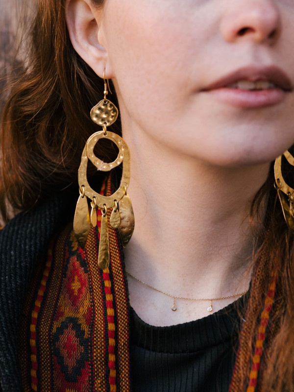 VINTAGE CIRCLES EARRINGS 2