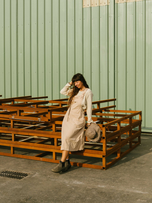 BEIGE GOA OVERALL PICHI