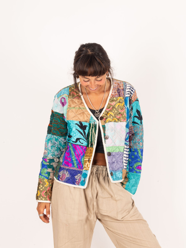 PATCHWORK JACKET 025