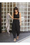 BLACK BAGGY TROUSER