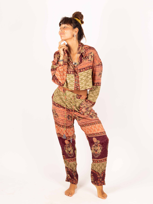 RAGINI SHIRT + TROUSERS SET 015