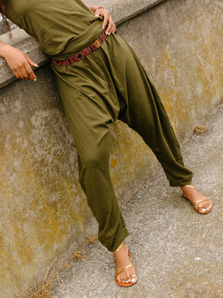 PANTALON BAGGY GREEN