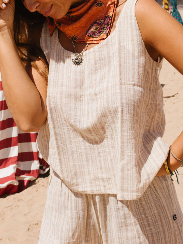 ZAHARA STRIPES TSHIRT