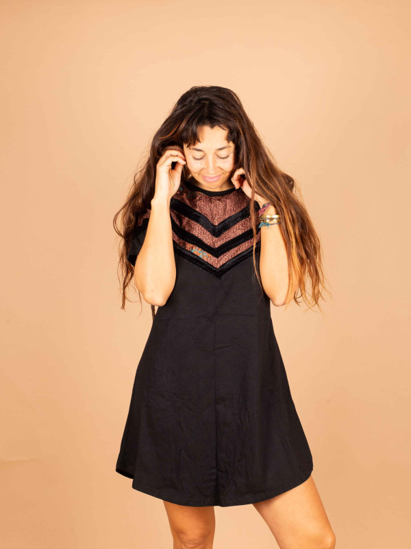 VESTIDO FOLKLORICO CORTO 032