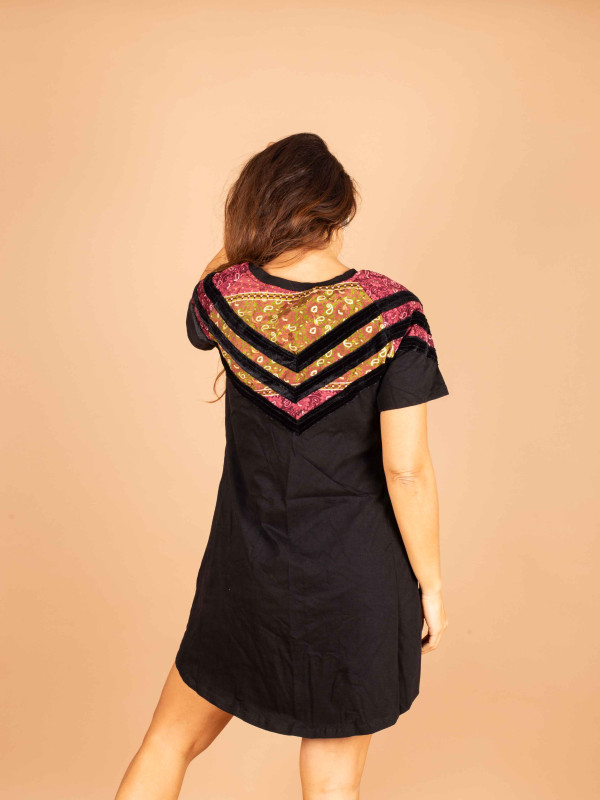 FOLKLORICO DRESS SHORT 034 2