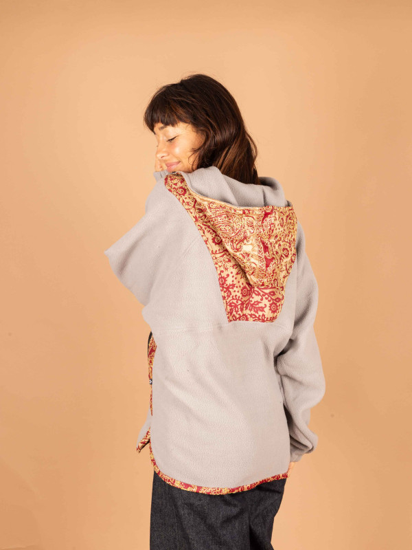 SUDADERA POLAR SAJA GREY 01 2