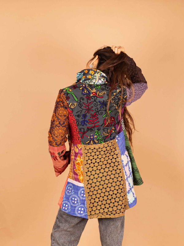 RECYCLED COAT S/M 34 2