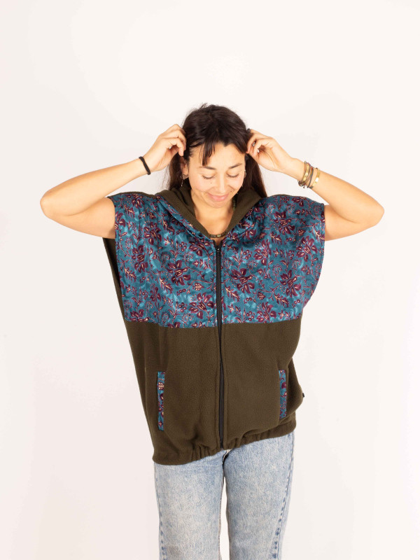 CHALECO POLAR ORDESA GREEN 012