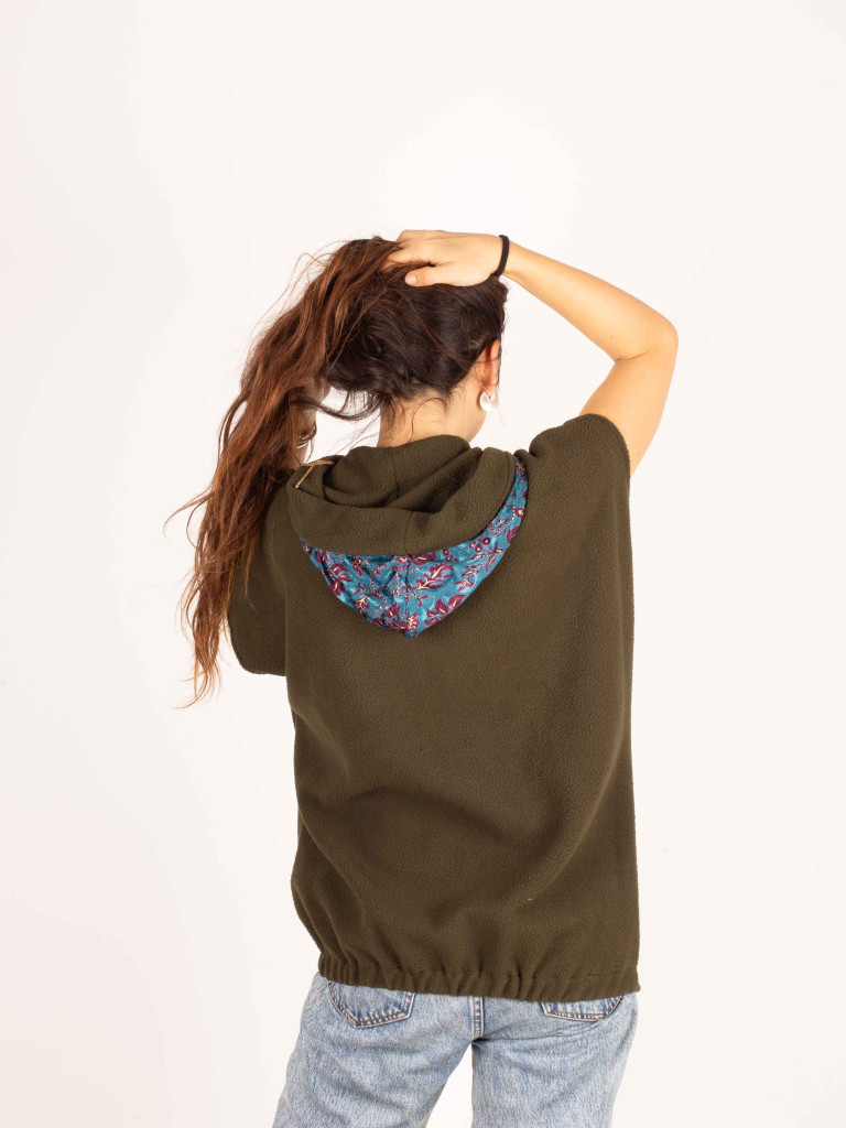 ORDESA GREEN POLAR VEST 012