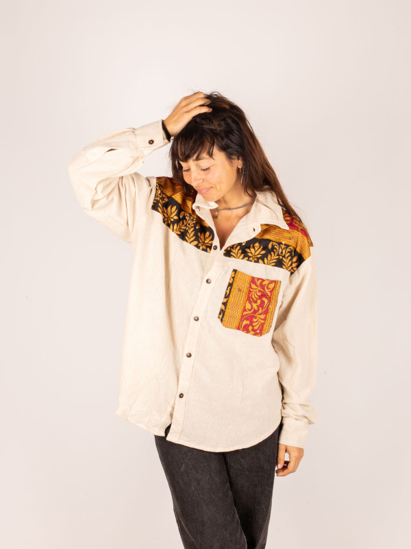 CAMISA ASHA NATURE 024