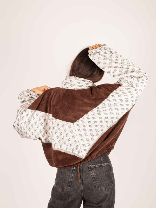 TEDDY CROP CHOCOLAT JACKET 41 2