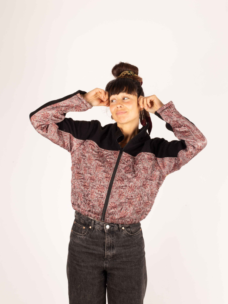 CHAQUETA POLAR ANGLIRU BLACK 056