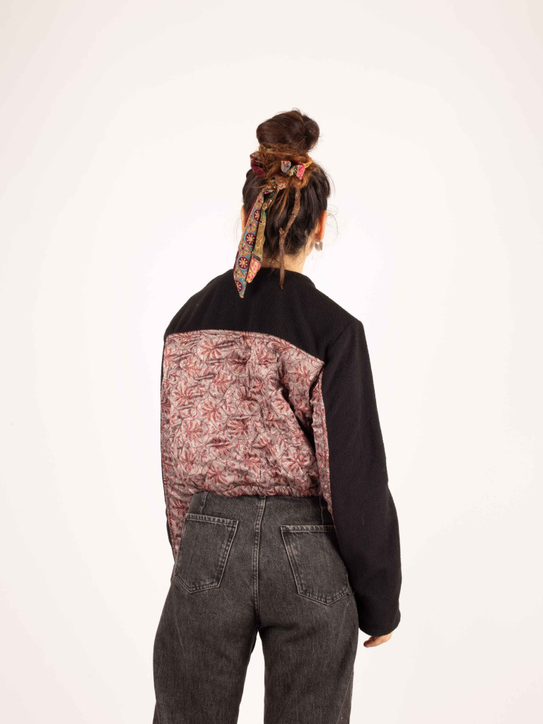 CHAQUETA POLAR ANGLIRU BLACK 056