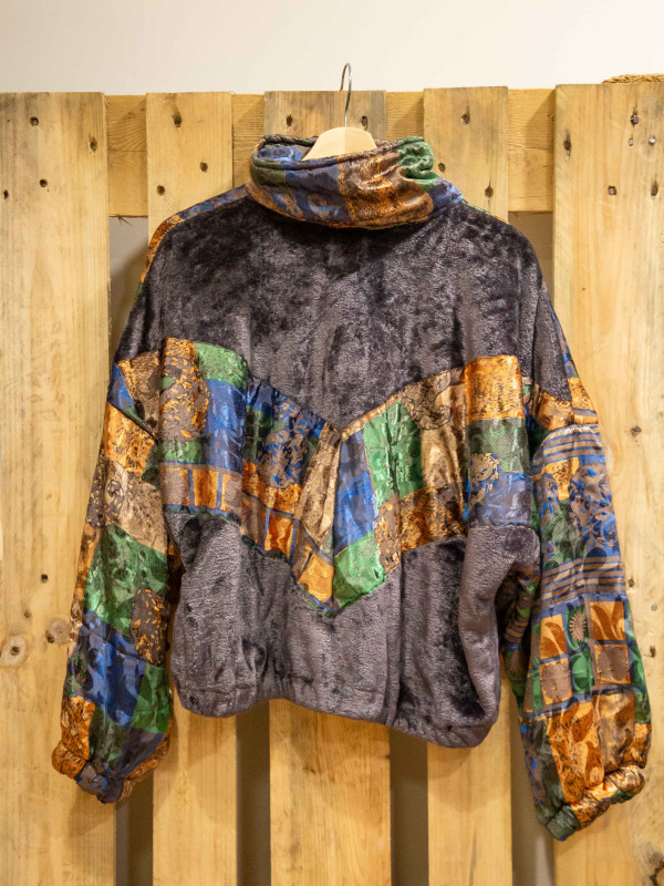 RIAÑO TEDDY CROP GREY JACKET 020 2