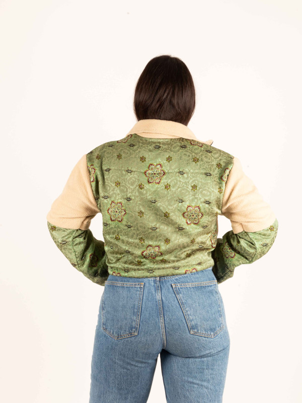 PIRINEOS FLEECE HOODIE CREAM 08 2