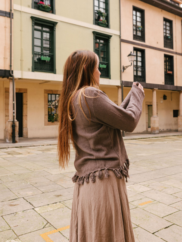 BROWN CALIZA PULLOVER 2