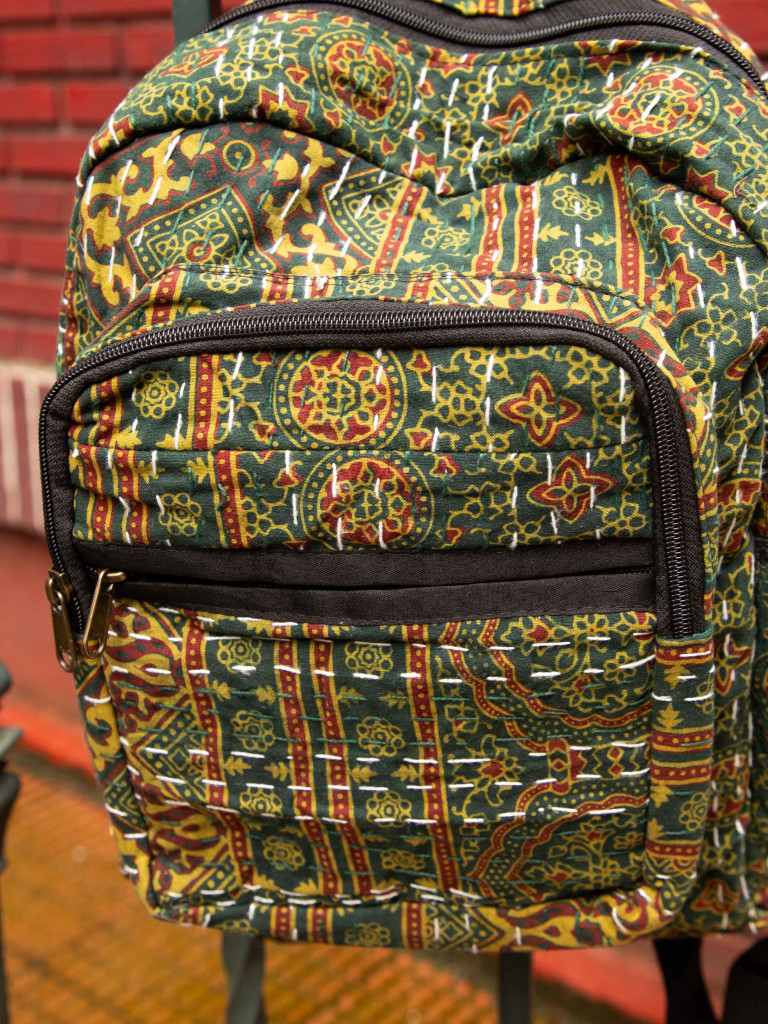 RECYCLED KANTHA BACKPACK 03