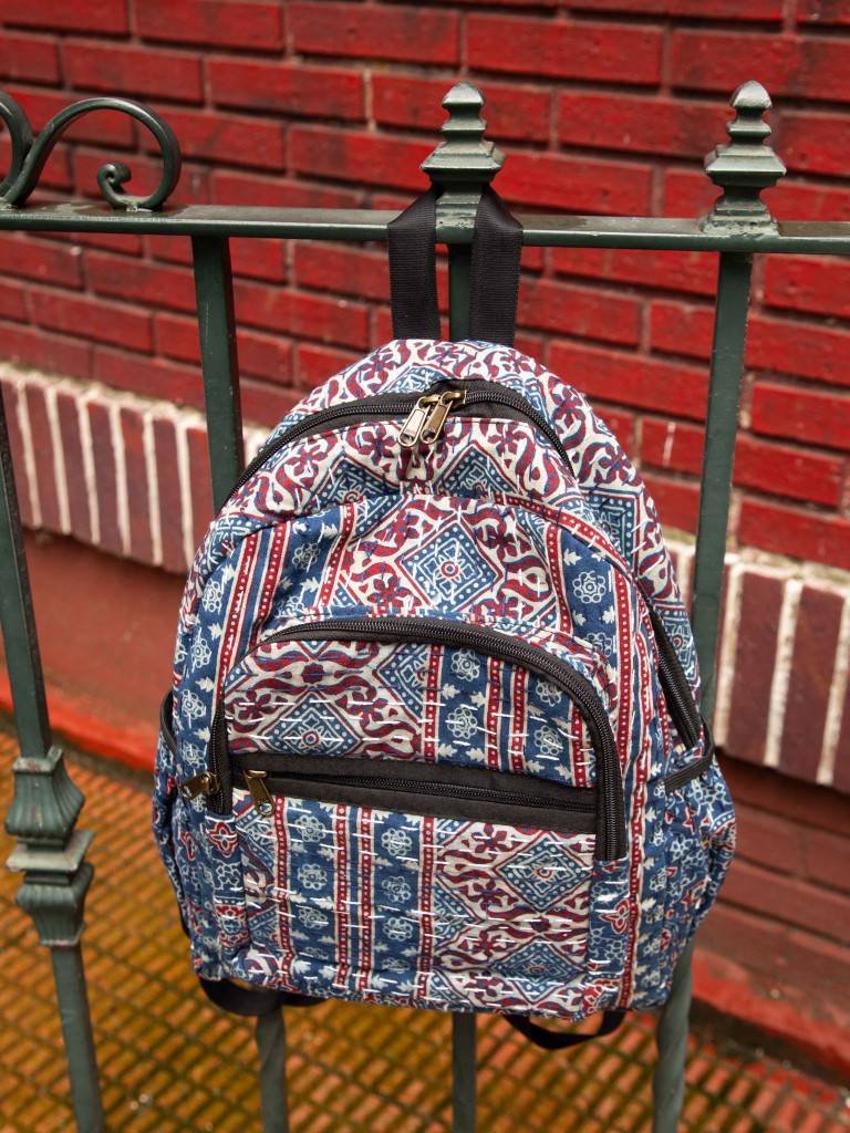 RECYCLED KANTHA BACKPACK 04