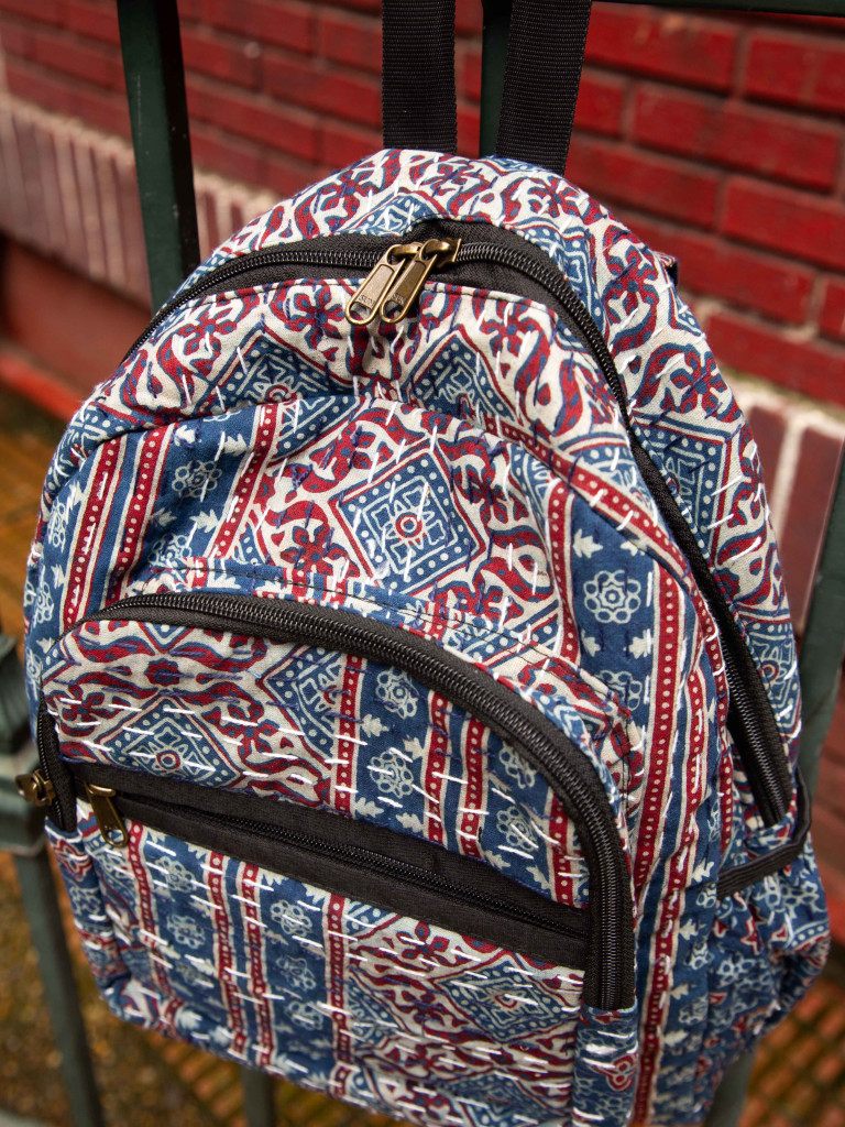 RECYCLED KANTHA BACKPACK 04