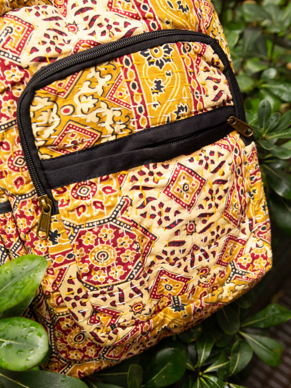 RECYCLED KANTHA BACKPACK 05 2