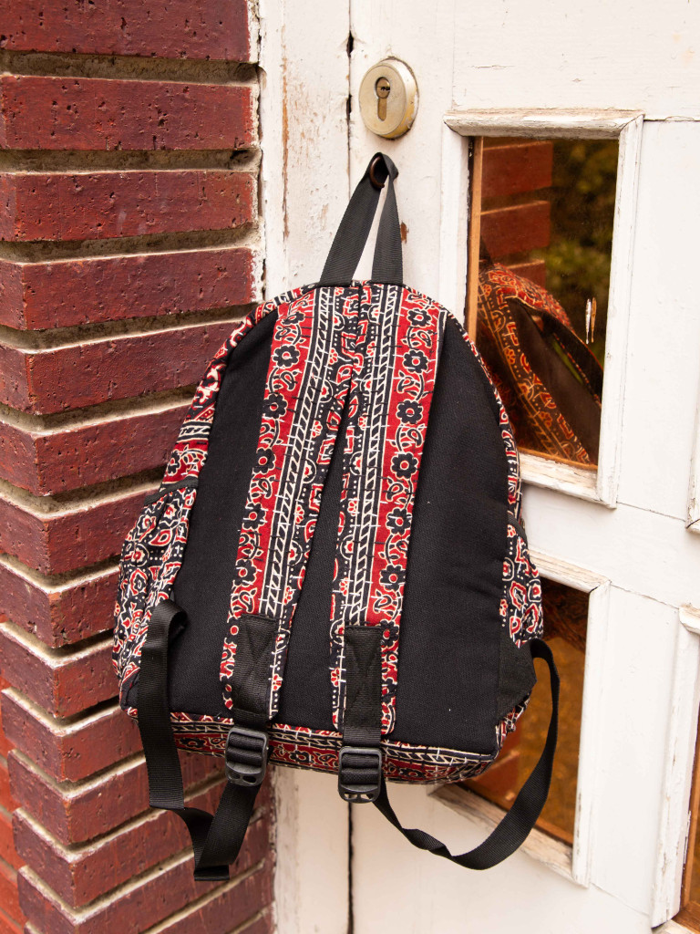 RECYCLED KANTHA BACKPACK 07