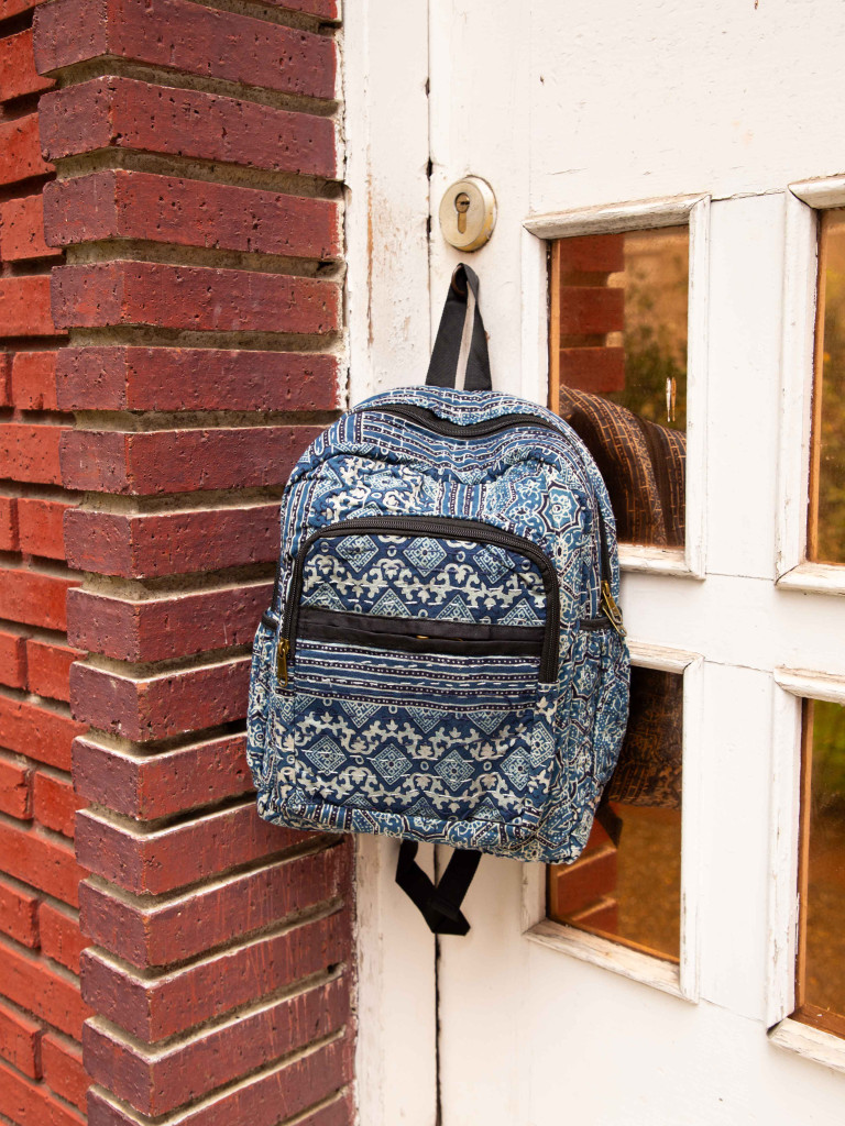 RECYCLED KANTHA BACKPACK 08