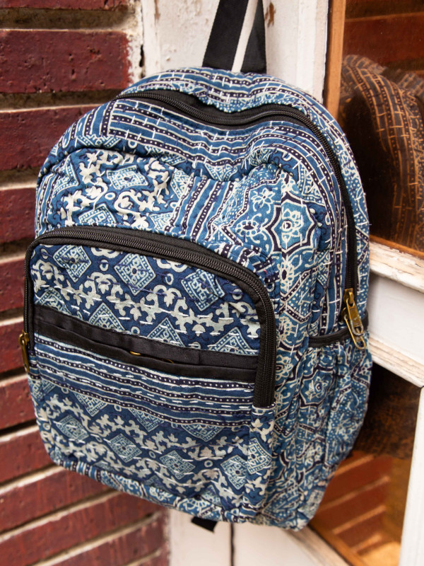 RECYCLED KANTHA BACKPACK 08 2