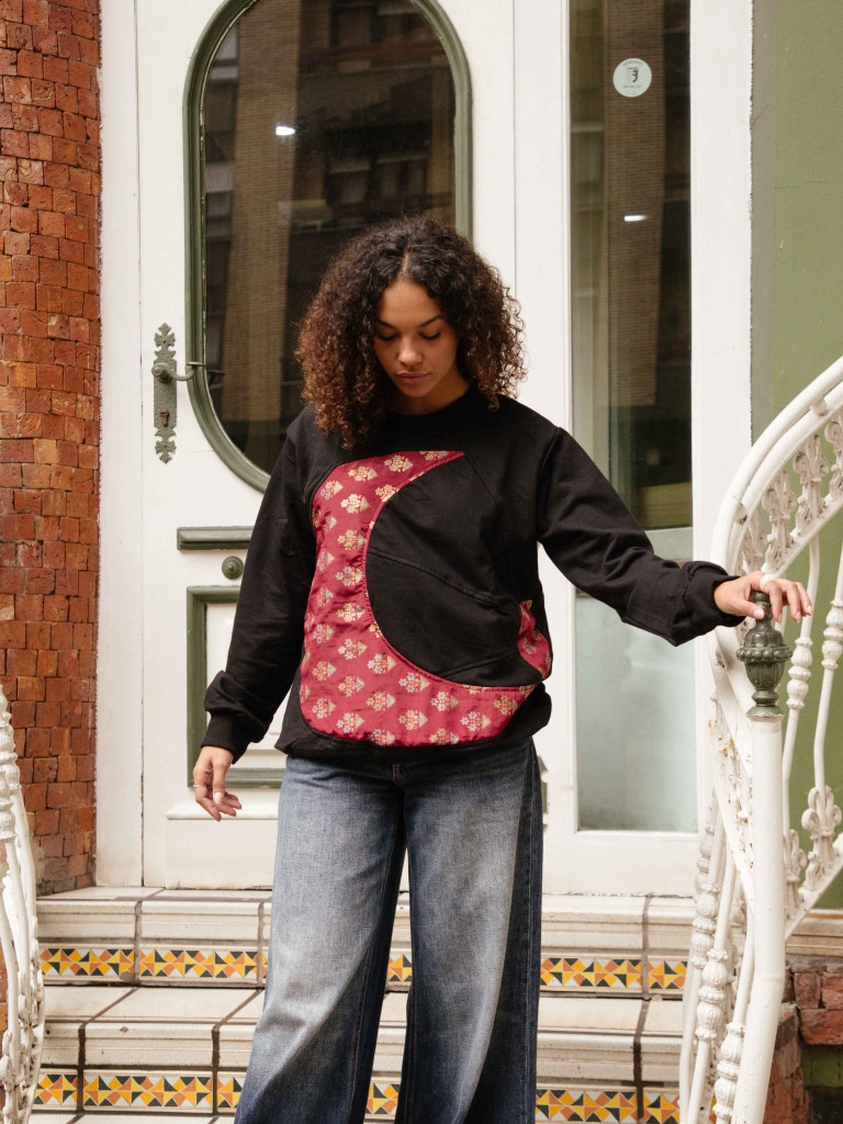 SUDADERA SOL Y LUNA BLACK 02