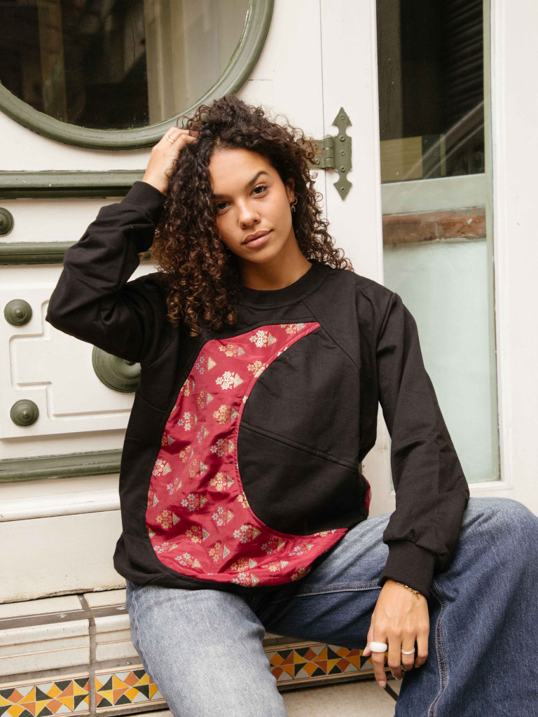 SUDADERA SOL Y LUNA BLACK 02