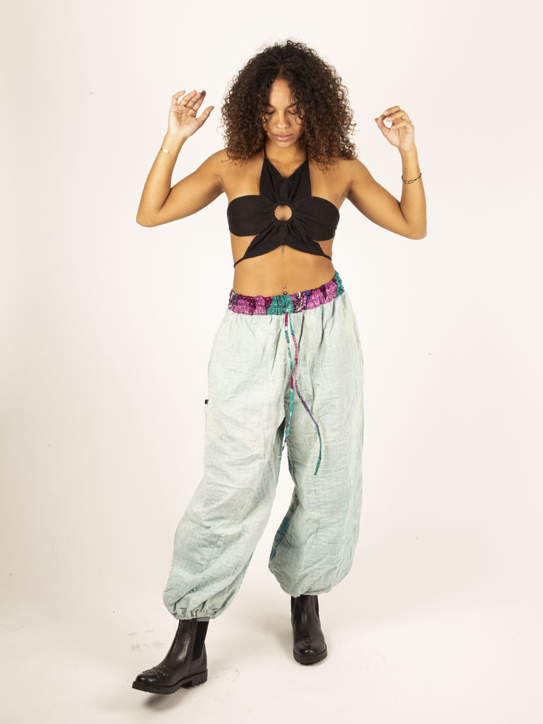 RECYCLED QUILT TROUSERS 09