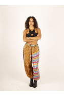 RECYCLED QUILT TROUSERS 014