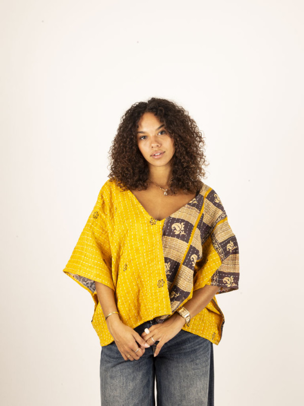 T-SHIRT | RECYCLED PONCHO 08