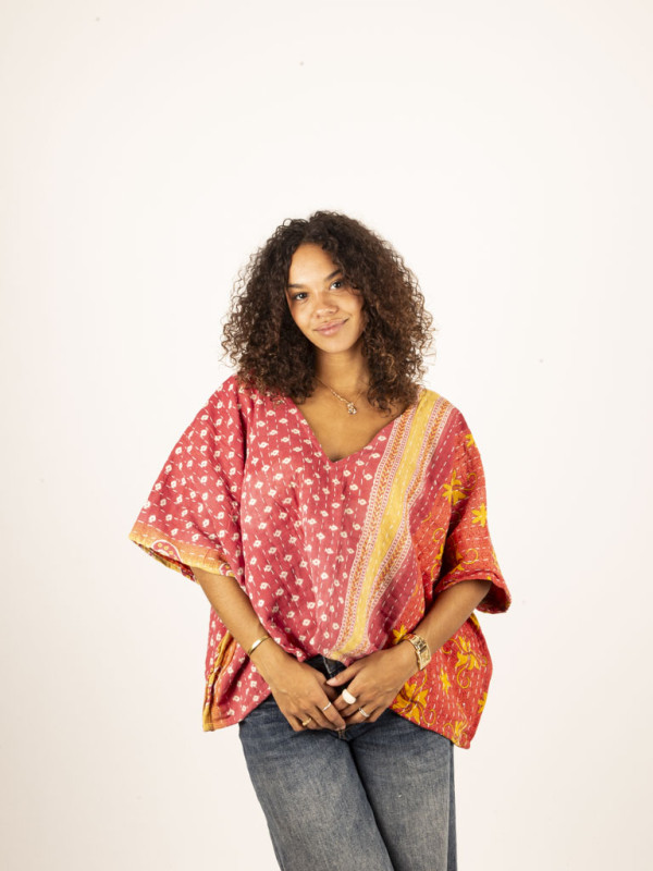 T-SHIRT | RECYCLED PONCHO 09