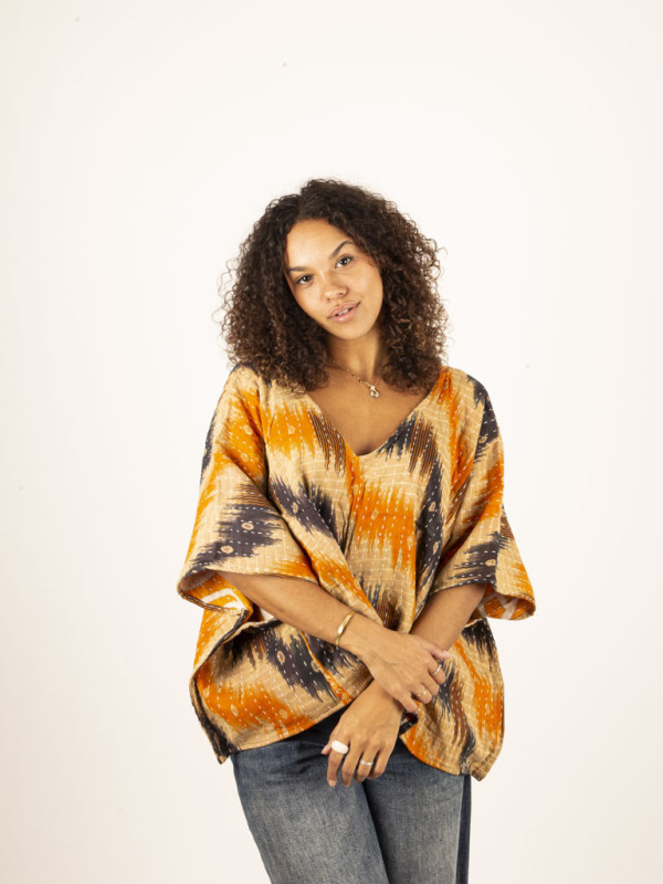 T-SHIRT | RECYCLED PONCHO 011