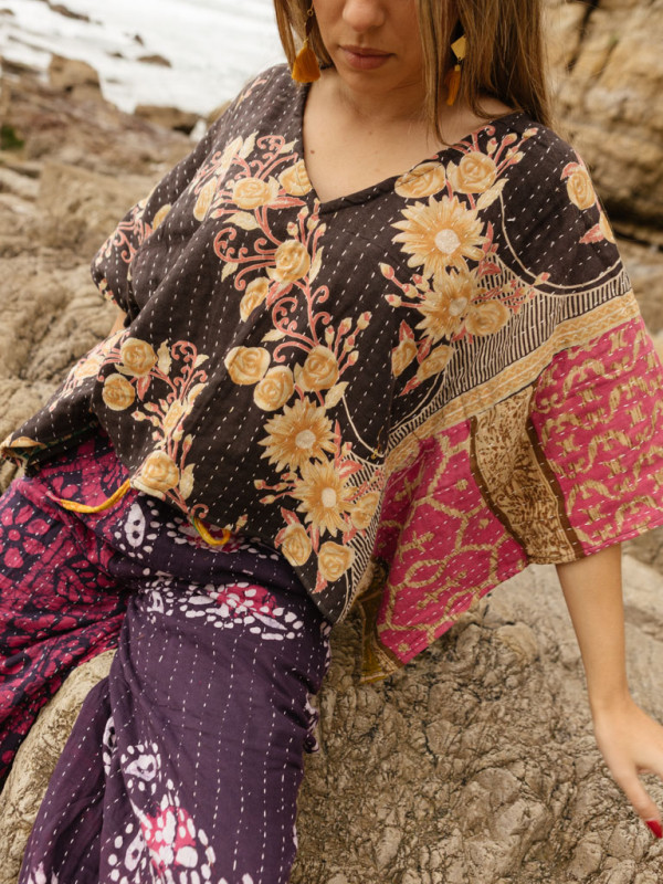 T-SHIRT | RECYCLED PONCHO 013